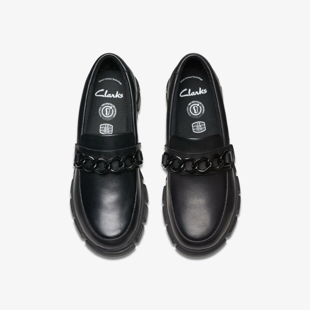Evyn Walk Kid Black Leather | Clarks online