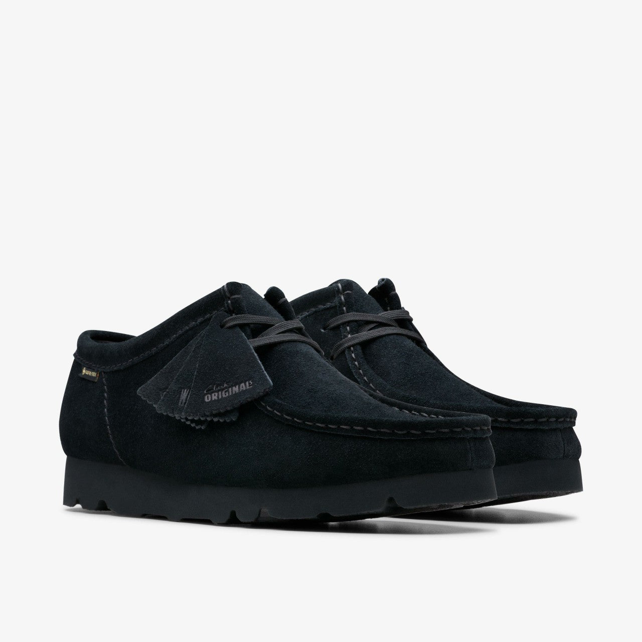 Wallabee GORE-TEX Black Suede | Clarks for sale