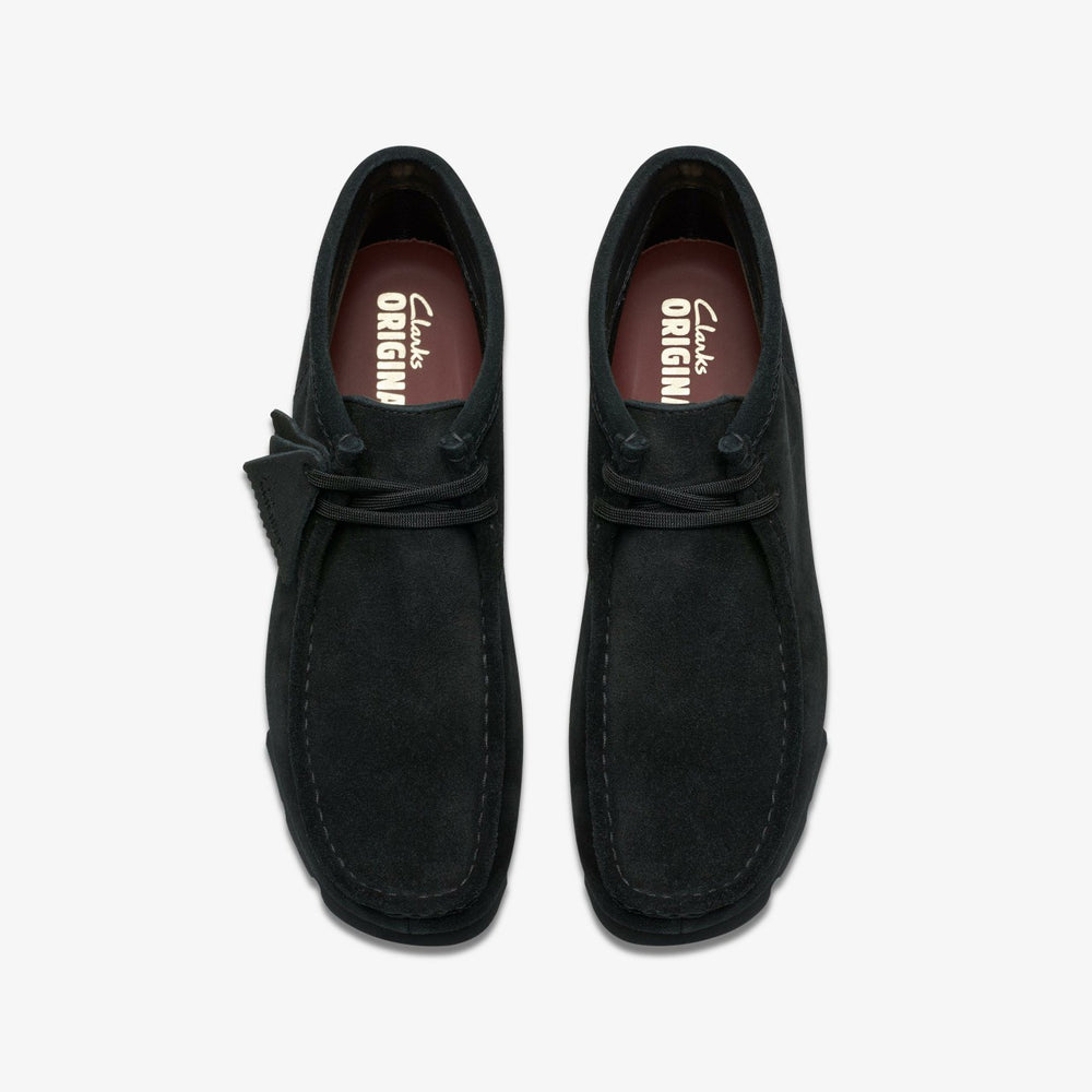 Wallabee Boot GORE-TEX Black Suede | Clarks discount