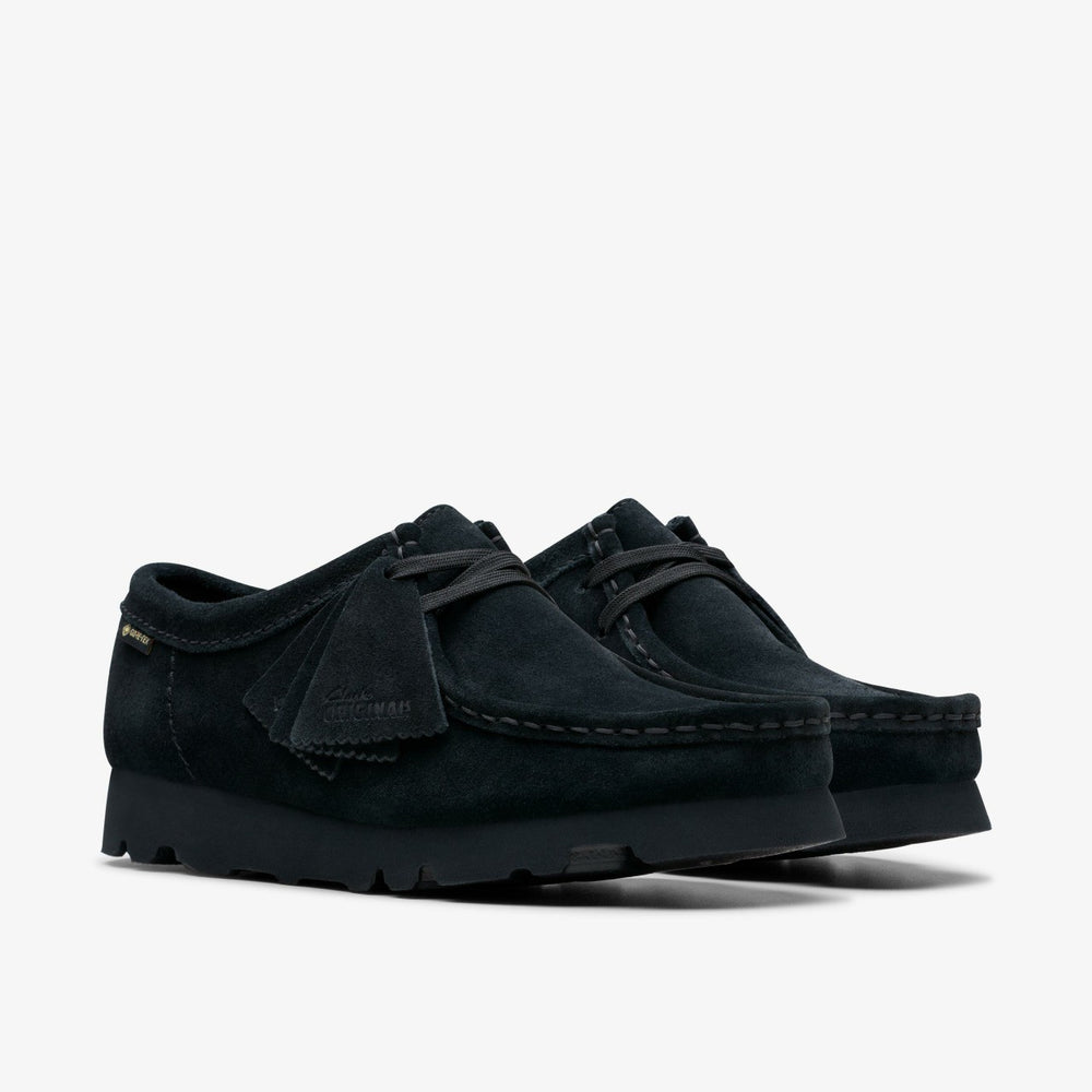 Wallabee GORE-TEX Black Suede | Clarks on Sale