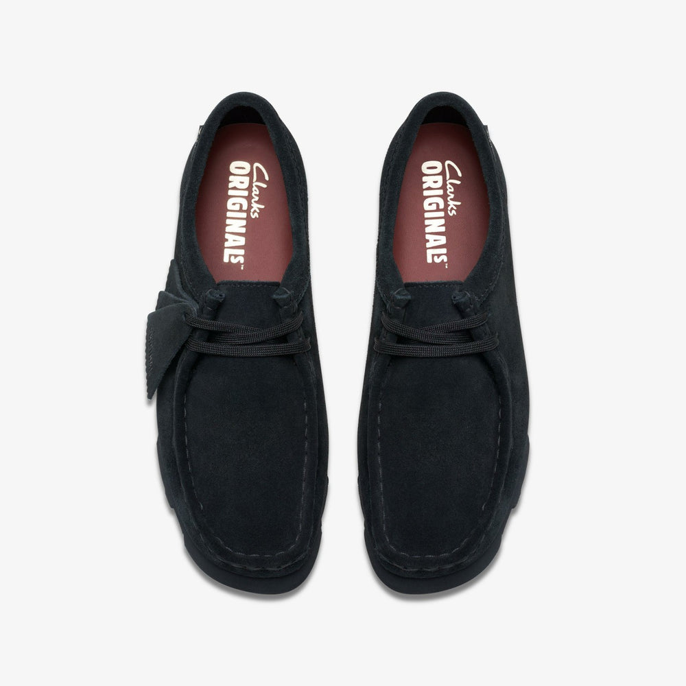 Wallabee GORE-TEX Black Suede | Clarks on Sale