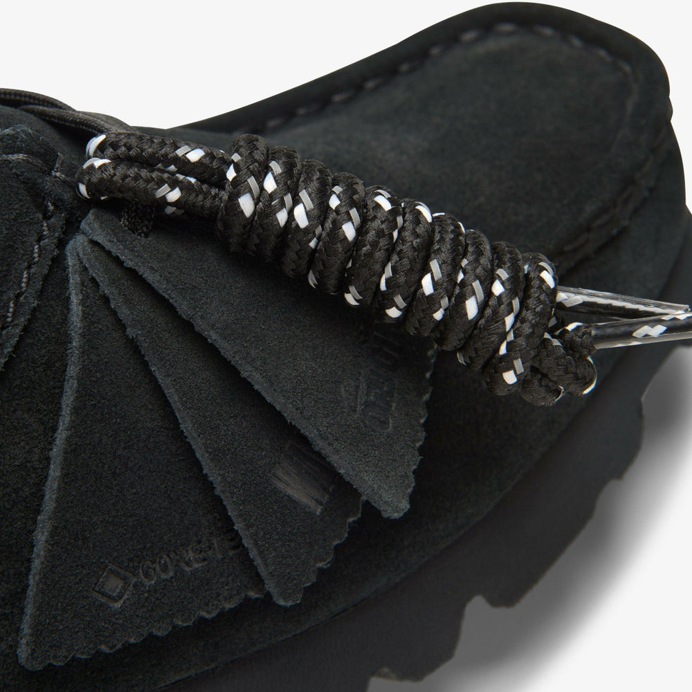 Wallabee GORE-TEX Black Suede | Clarks on Sale
