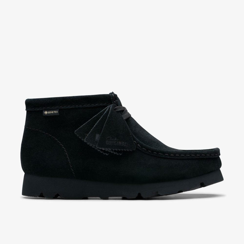 Wallabee Boot GORE-TEX Black Suede | Clarks Sale