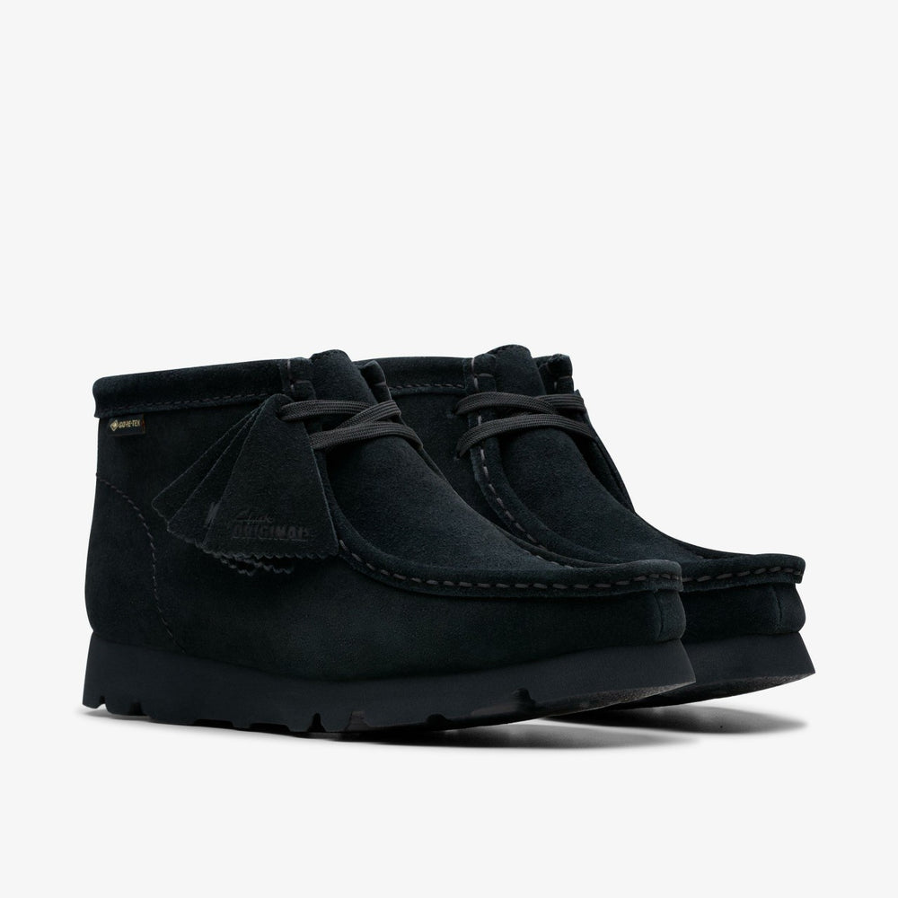 Wallabee Boot GORE-TEX Black Suede | Clarks Sale