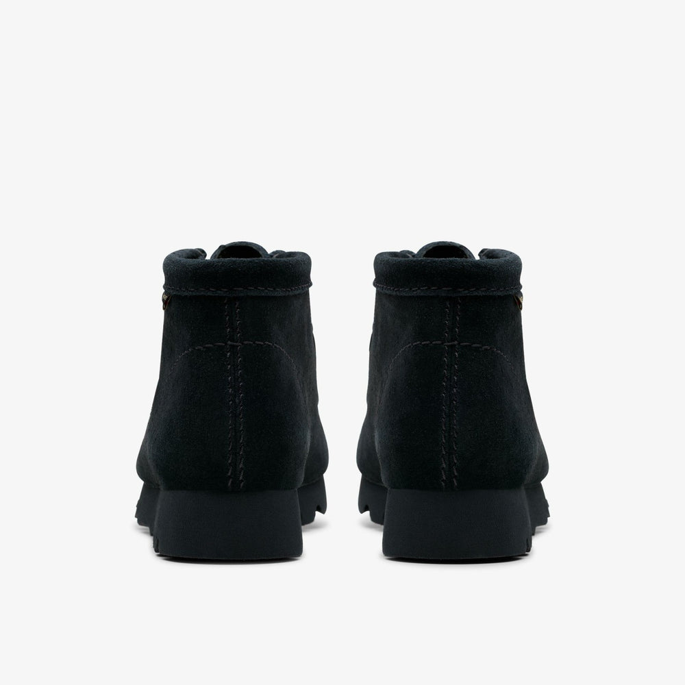 Wallabee Boot GORE-TEX Black Suede | Clarks Sale