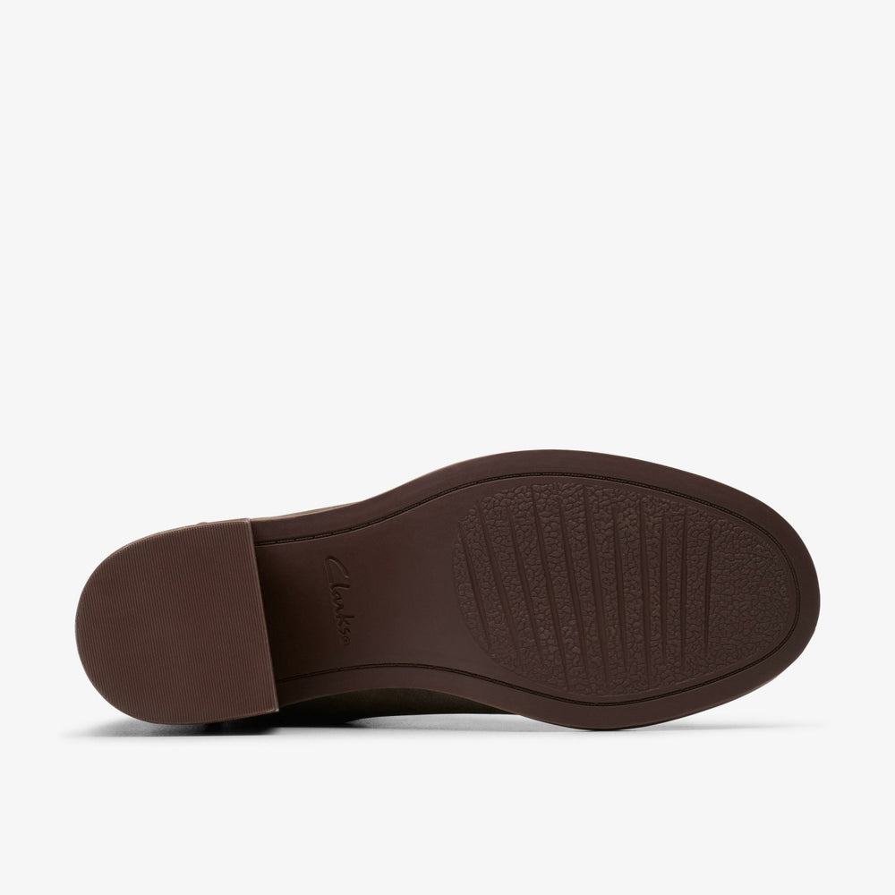 Chamberly Top Mole Grey Suede | Clarks for sale