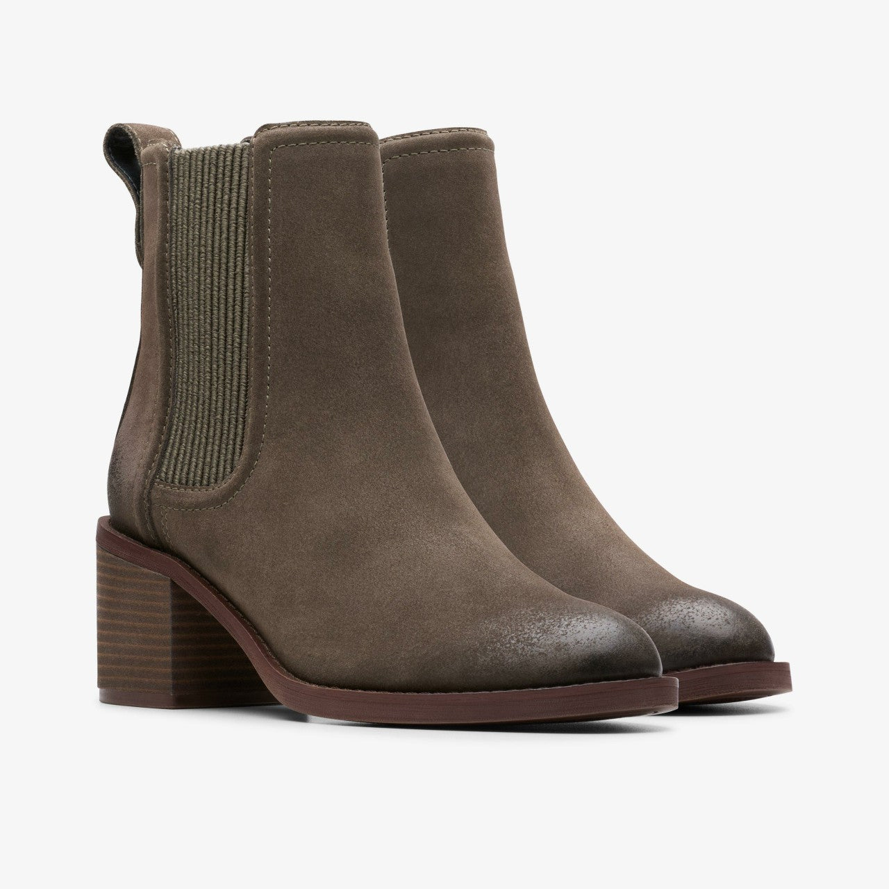 Chamberly Top Mole Grey Suede | Clarks for sale