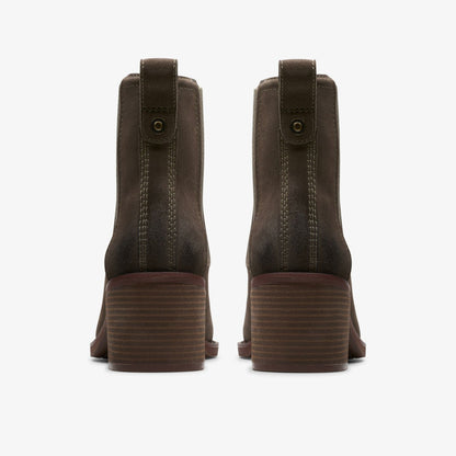 Chamberly Top Mole Grey Suede | Clarks for sale