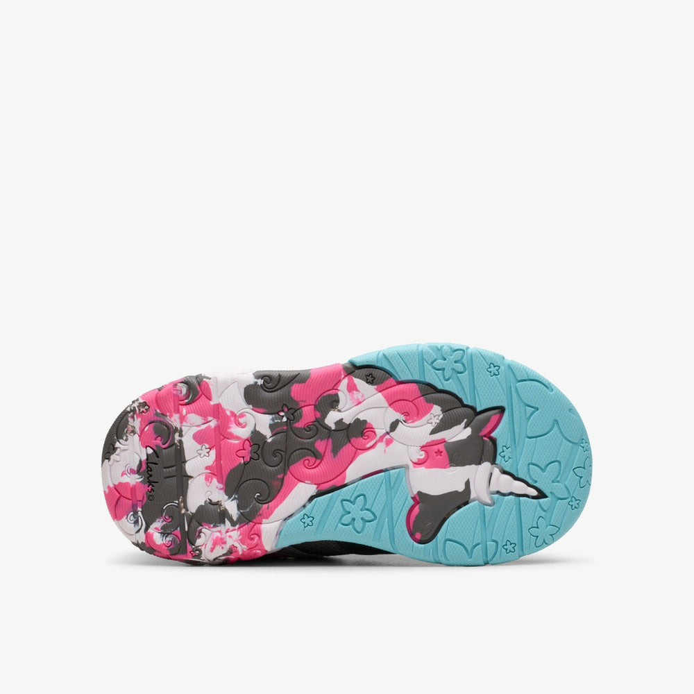 Tidal Star Toddler Gun Metal | Clarks for sale