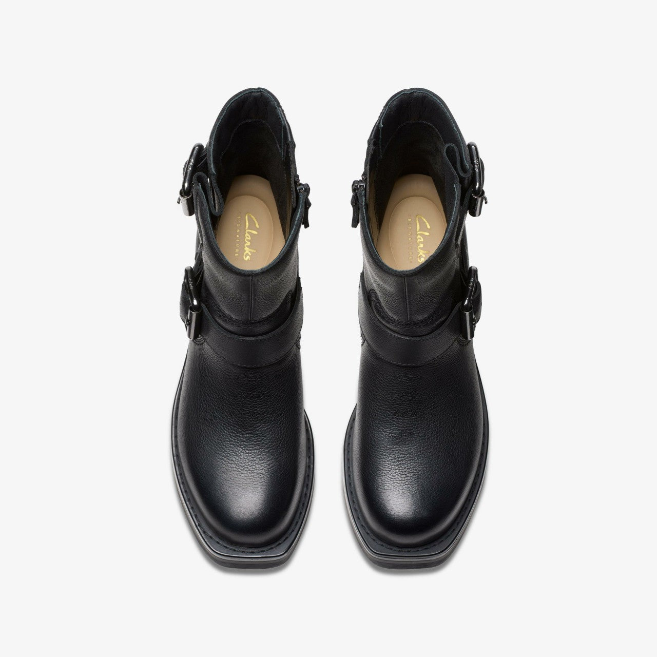 Rebelle Buckle Black Leather | Clarks outlet
