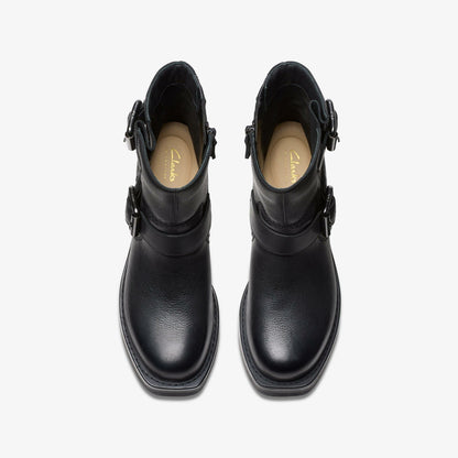 Rebelle Buckle Black Leather | Clarks outlet