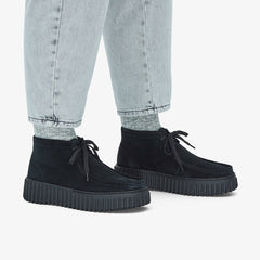 Torhill Moss Black Suede | Clarks discount