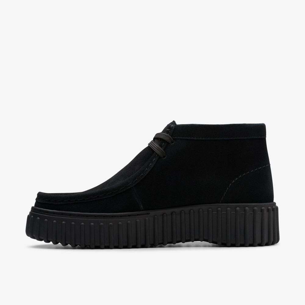 Torhill Moss Black Suede | Clarks discount