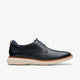 Navy Leather