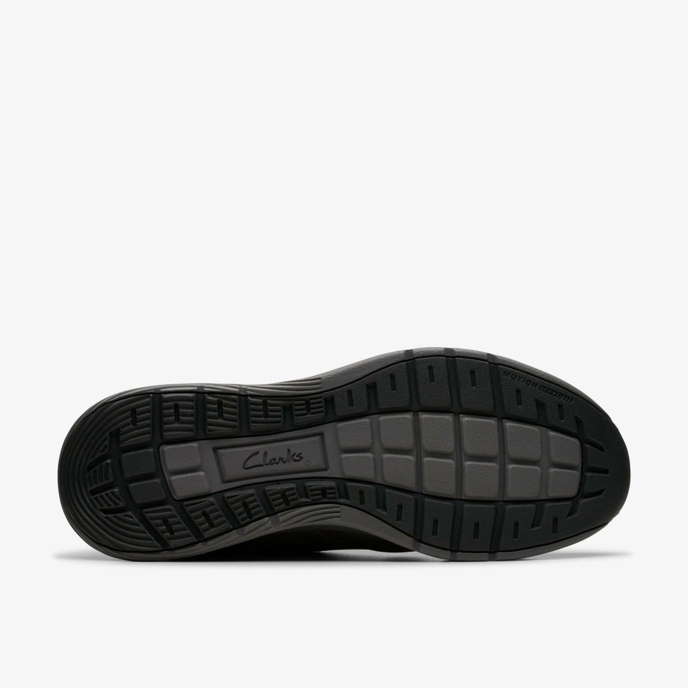 Motion Trek EZ Grey Leather | Clarks discount