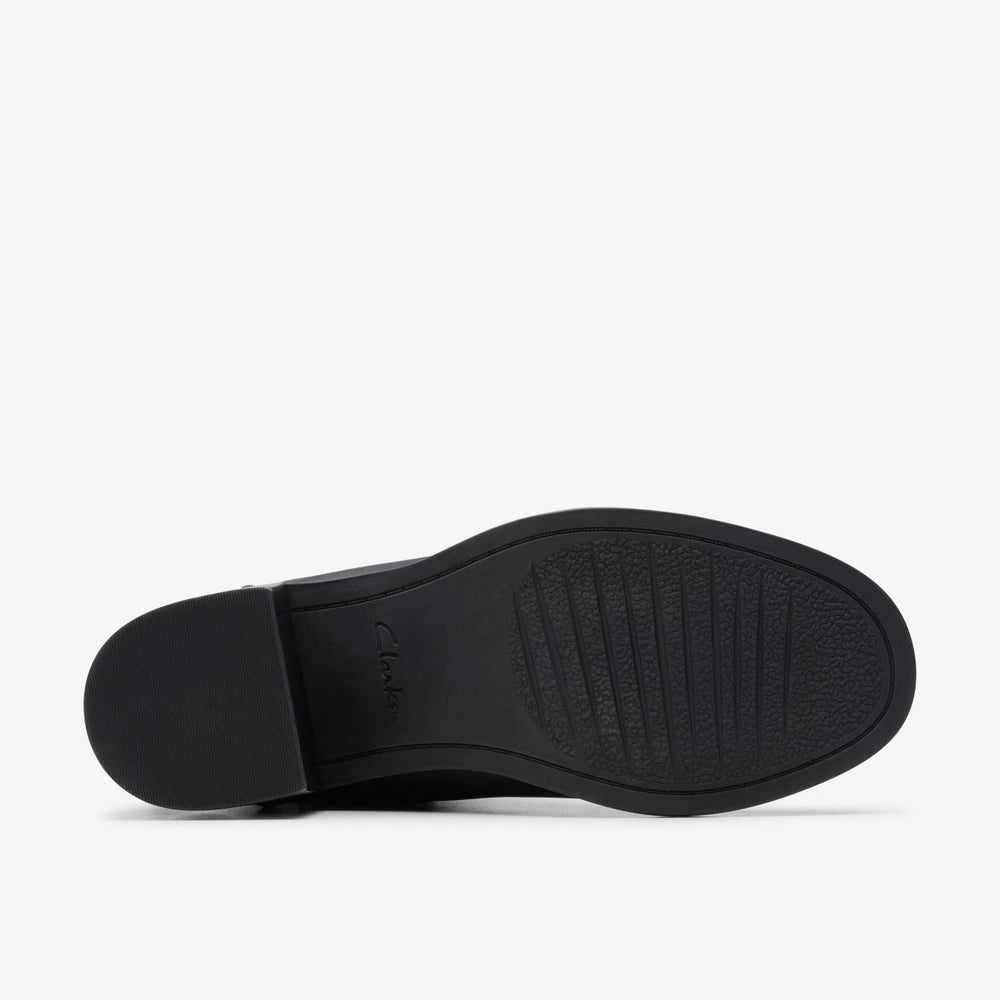 Chamberly Top Black Leather | Clarks Sale