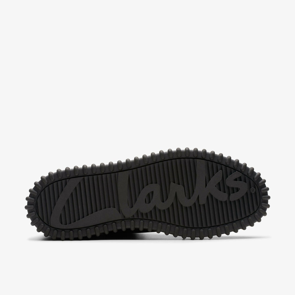 Torhill Turn Black Warmlined Suede | Clarks for sale