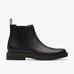 Clarkdale Easy Chelsea Boot Black Leather | Clarks discount
