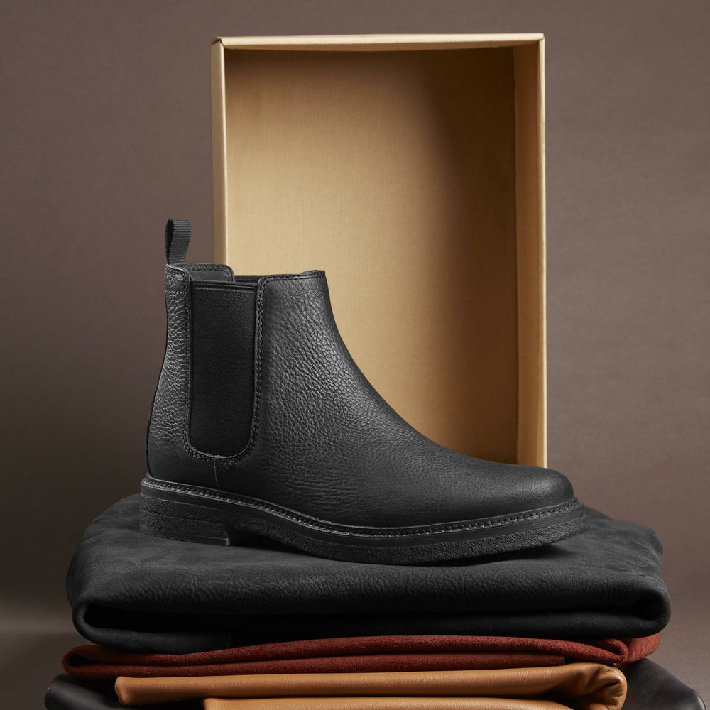 Clarkdale Easy Chelsea Boot Black Leather | Clarks discount