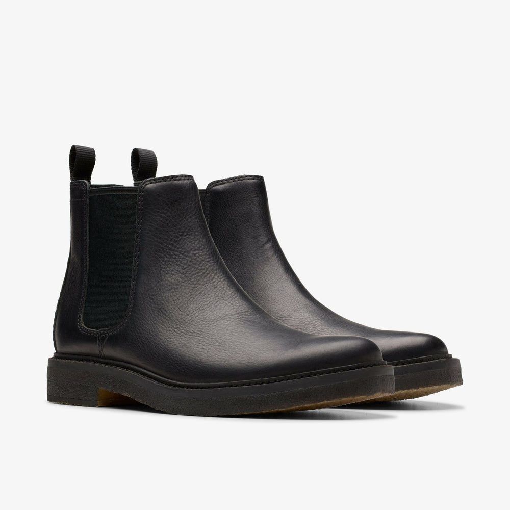 Clarkdale Easy Chelsea Boot Black Leather | Clarks discount