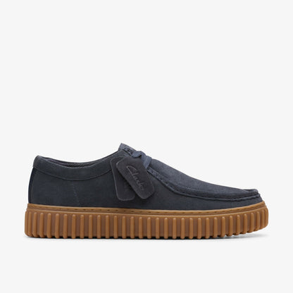 Torhill Lo Navy Suede | Clarks for sale