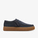 Navy Suede