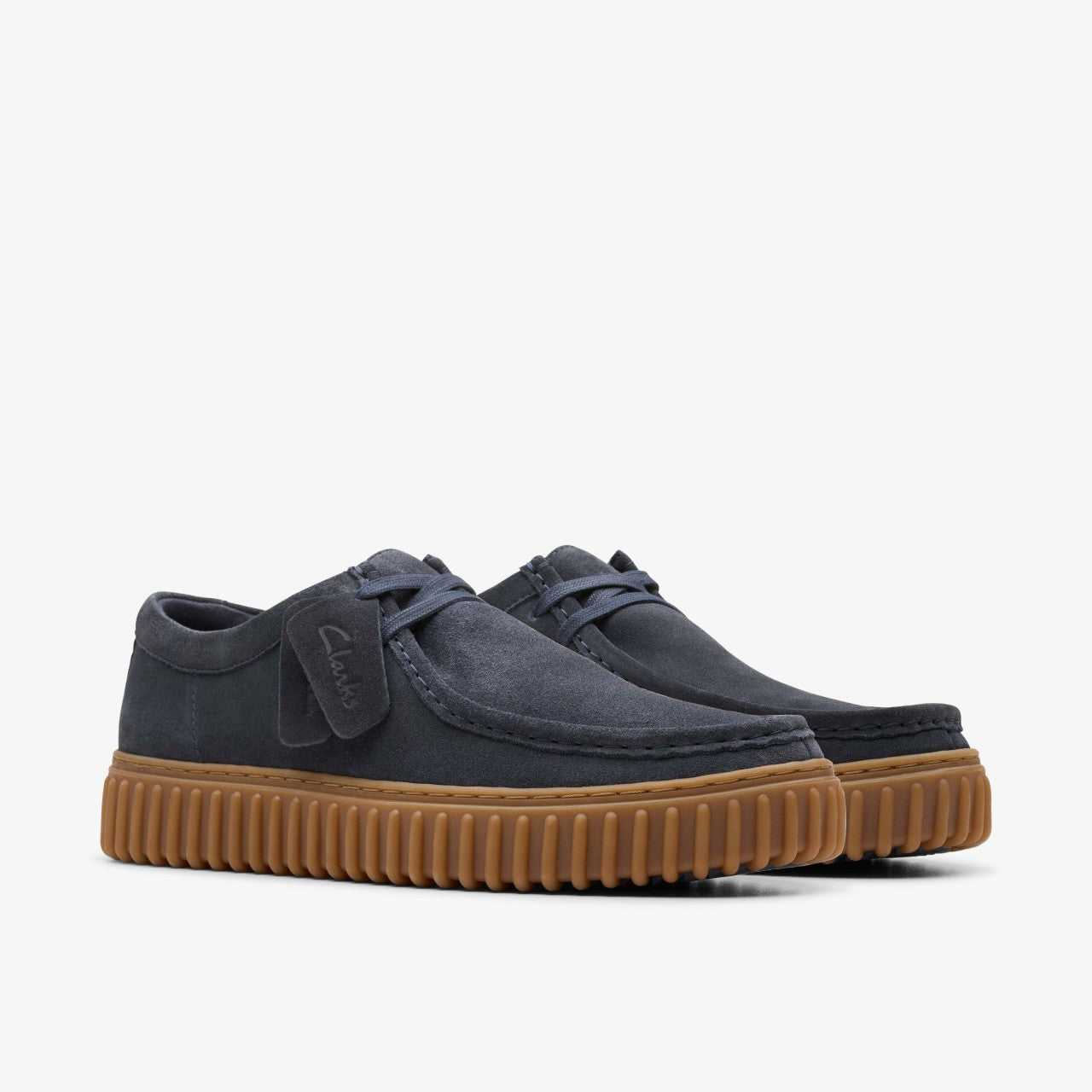 Torhill Lo Navy Suede | Clarks for sale