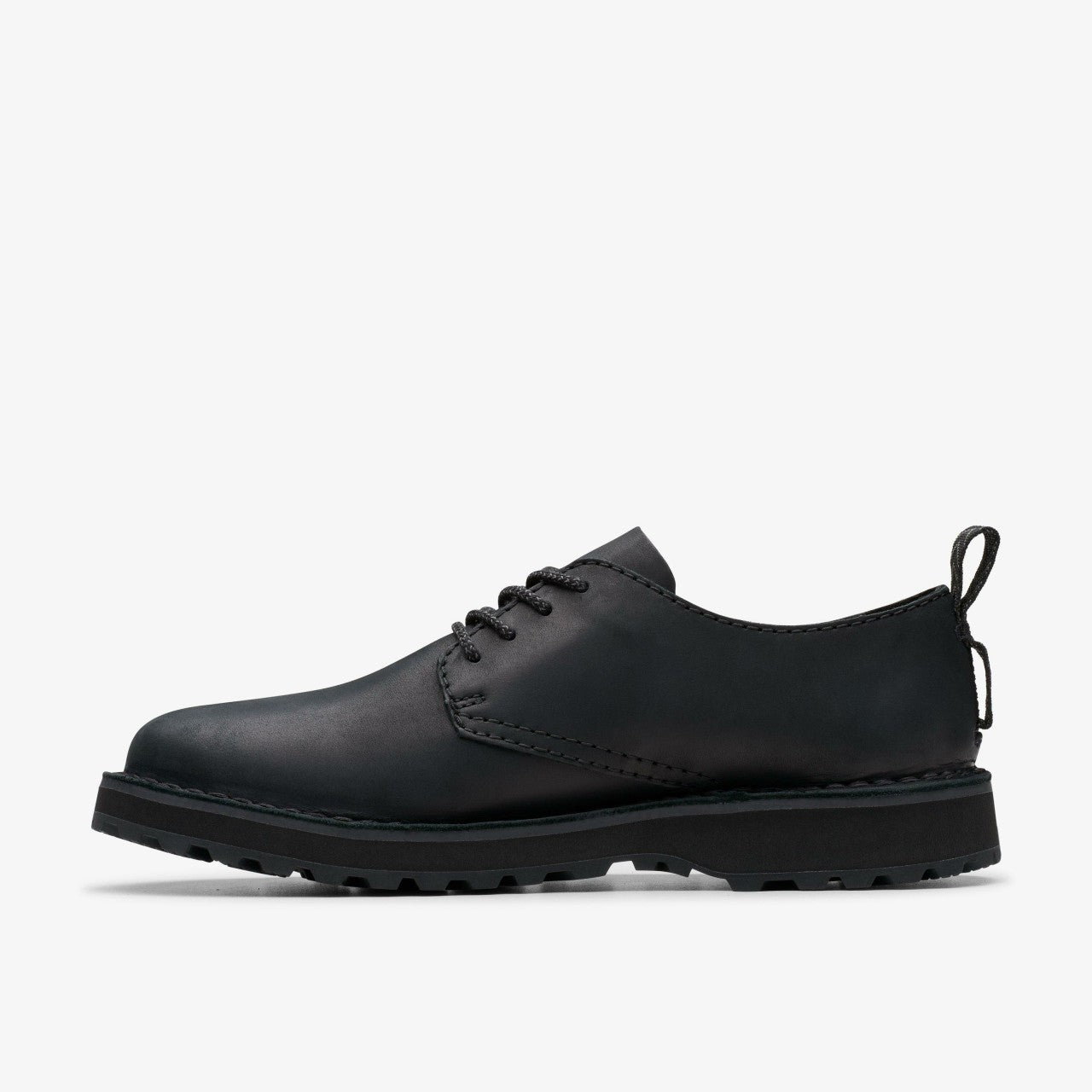 Solsbury Lace Black Leather | Clarks for sale