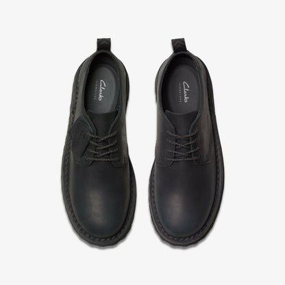 Solsbury Lace Black Leather | Clarks for sale