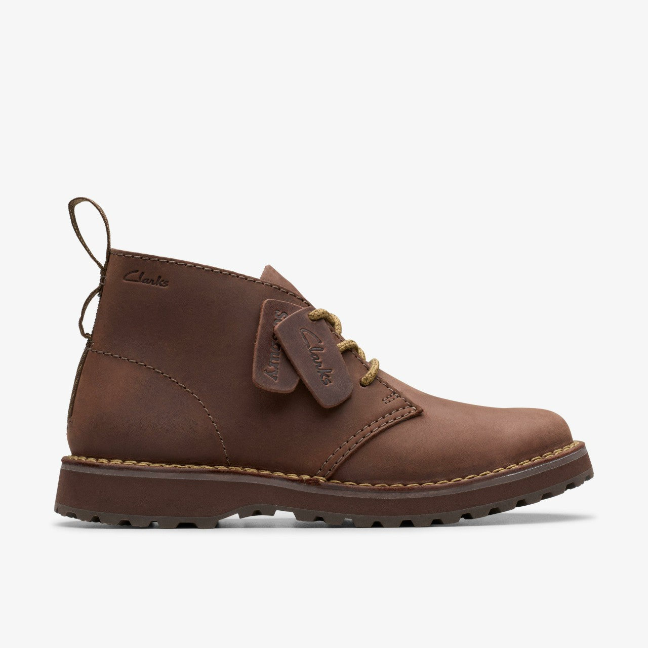 Solsbury Desert Boot Dark Brown Leather | Clarks outlet