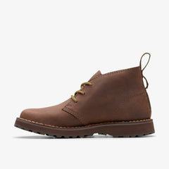 Solsbury Desert Boot Dark Brown Leather | Clarks outlet