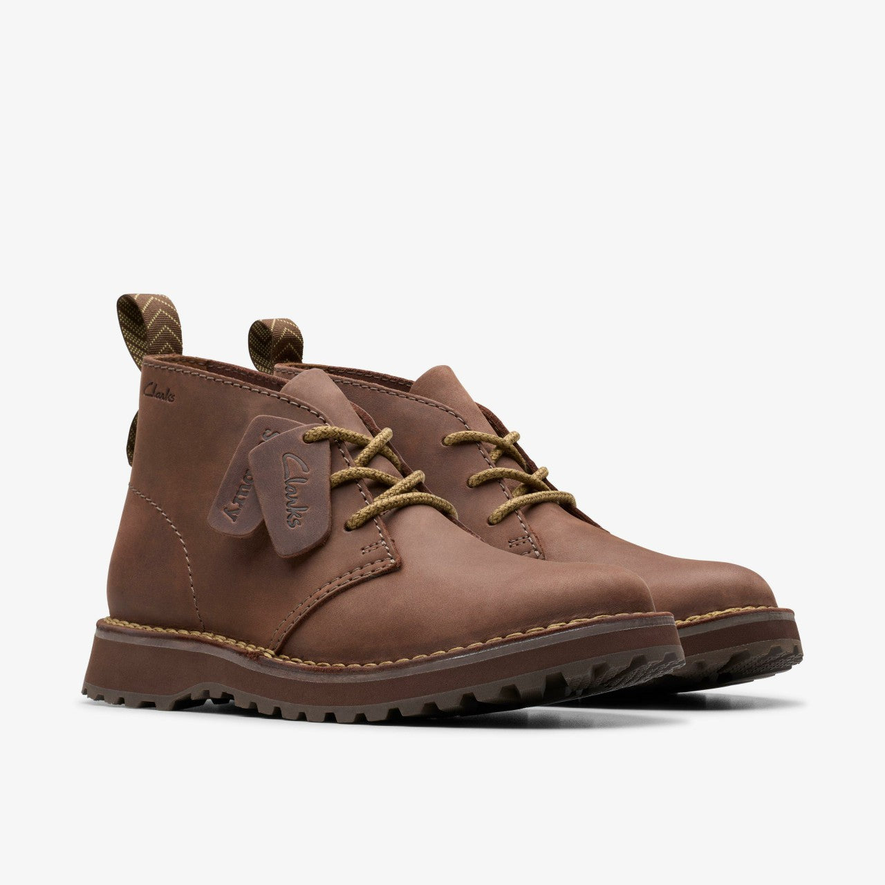 Solsbury Desert Boot Dark Brown Leather | Clarks outlet