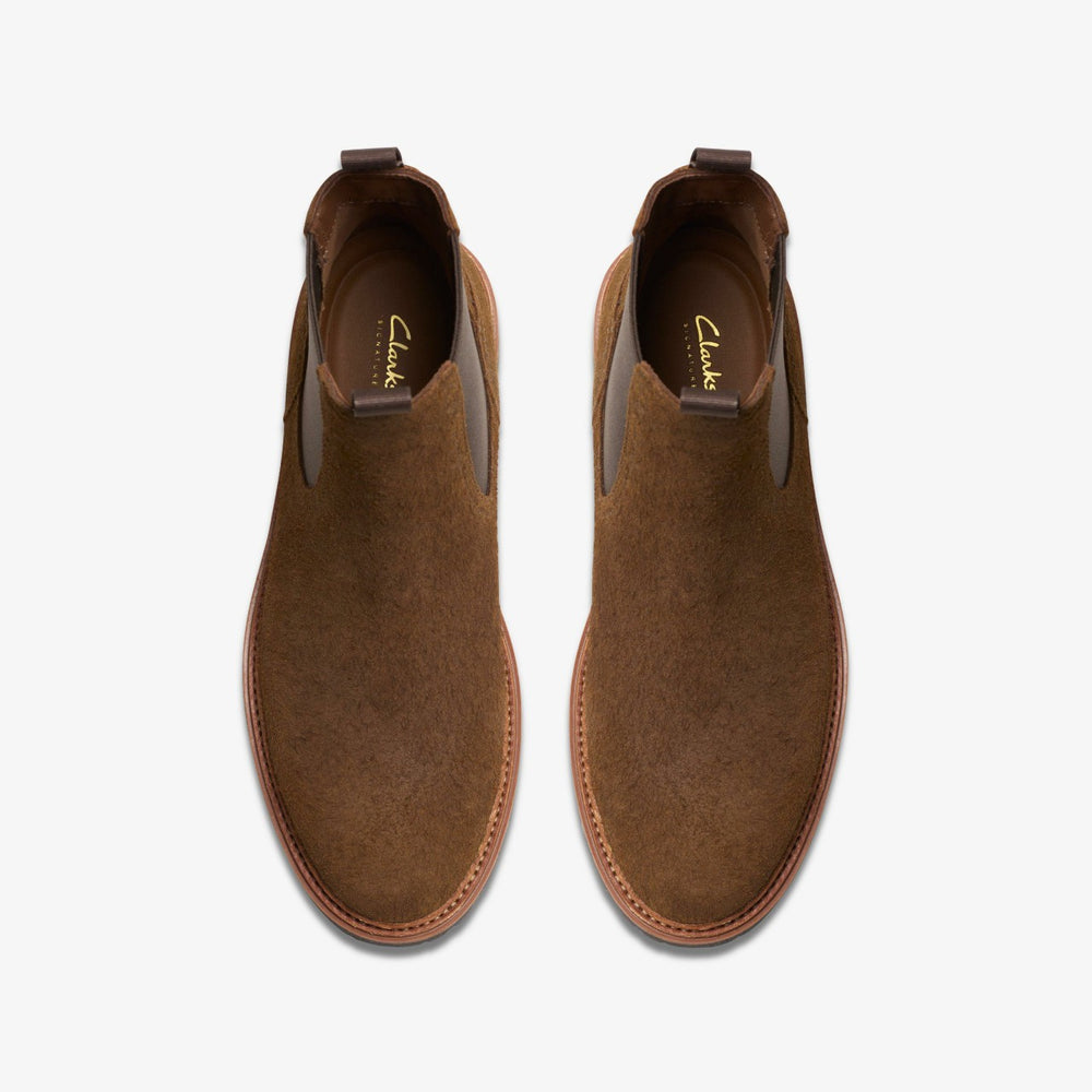 Clarkridge Top Brown Suede | Clarks discount