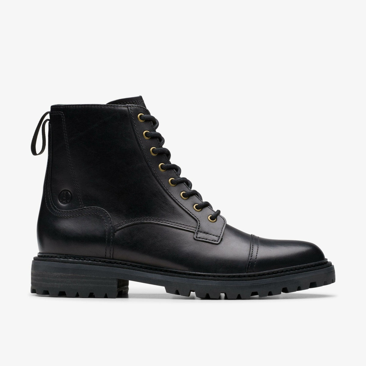 Clarkridge Hi Black Leather | Clarks for sale