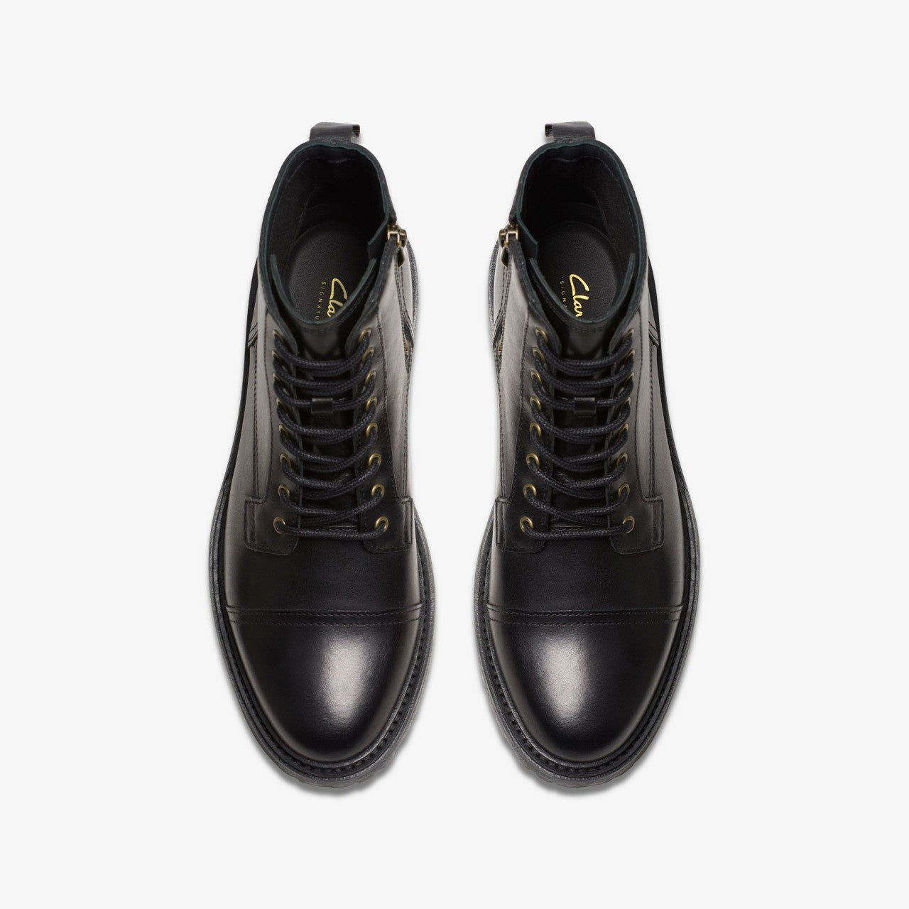 Clarkridge Hi Black Leather | Clarks for sale