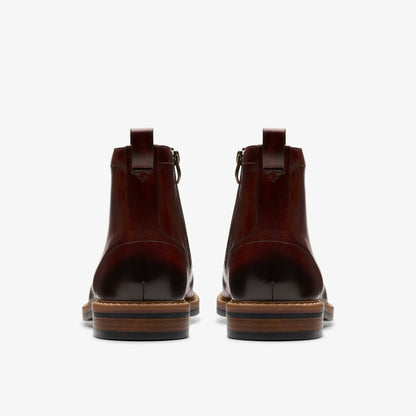 Aldwin Cap Mid Tan Leather | Clarks Sale