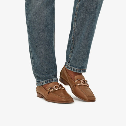 Sarafyna Iris Loafer Tan Leather | Clarks online