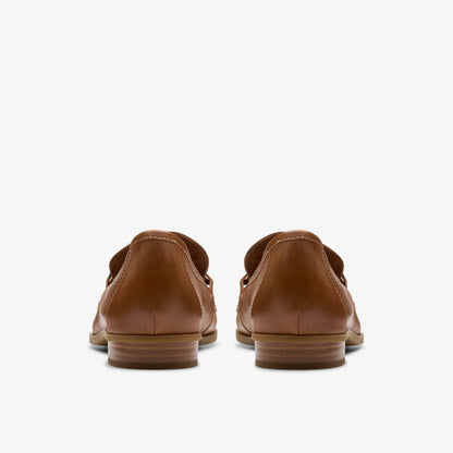 Sarafyna Iris Loafer Tan Leather | Clarks online