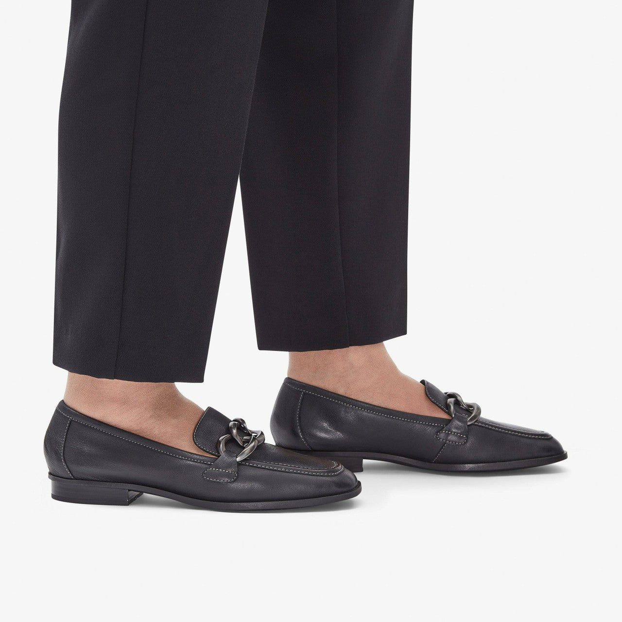 Sarafyna Iris Loafer Black Soft | Clarks for sale