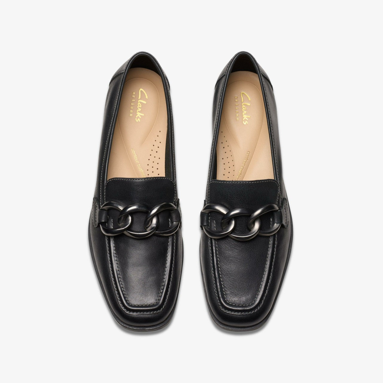 Sarafyna Iris Loafer Black Soft | Clarks for sale