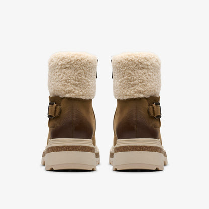 Hencroft Madi Waterproof Dark Sand Warmlined | Clarks on Sale