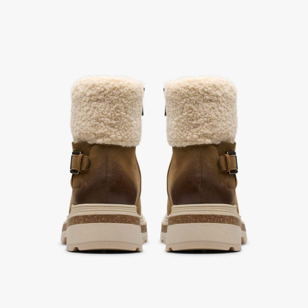 Hencroft Madi Waterproof Dark Sand Warmlined | Clarks on Sale