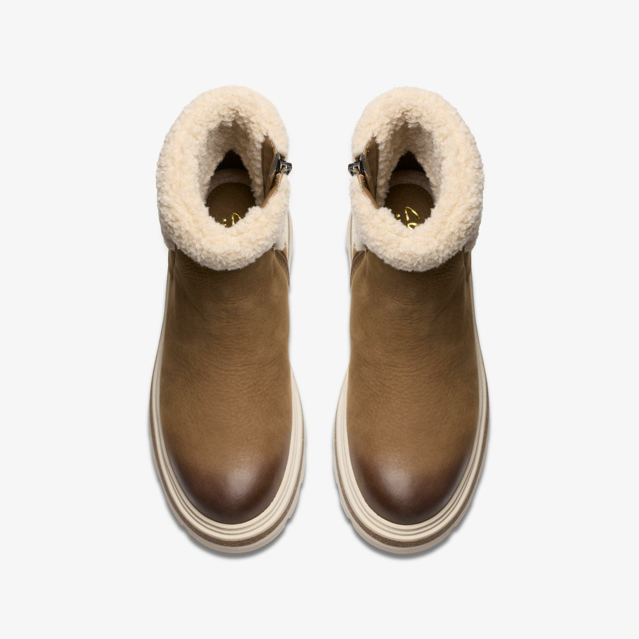 Hencroft Madi Waterproof Dark Sand Warmlined | Clarks on Sale