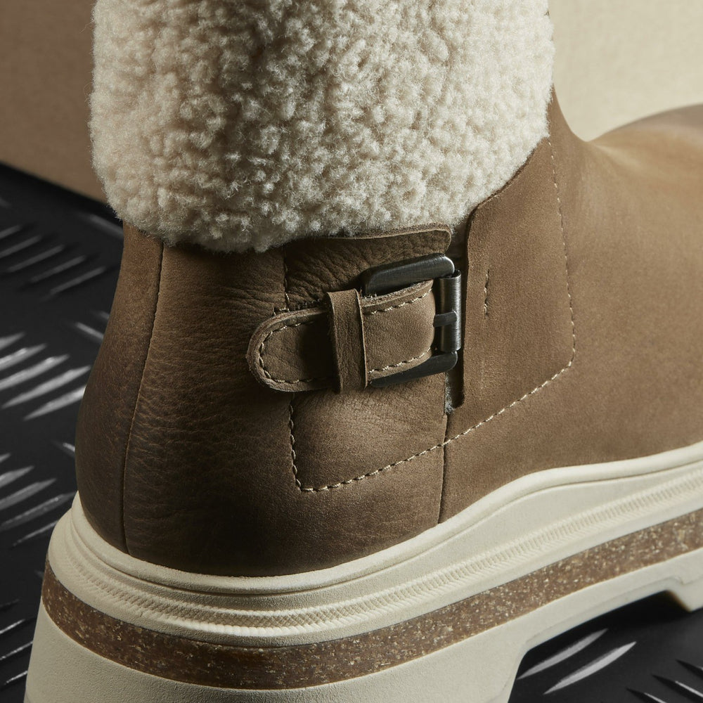 Hencroft Madi Waterproof Dark Sand Warmlined | Clarks on Sale