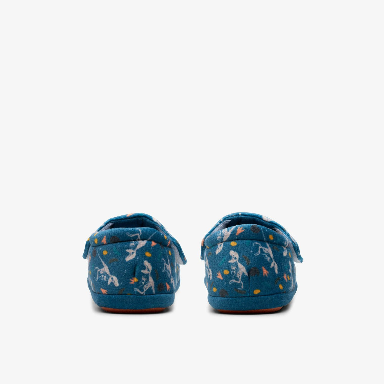 Fluffy Snug Kid Blue Print | Clarks outlet