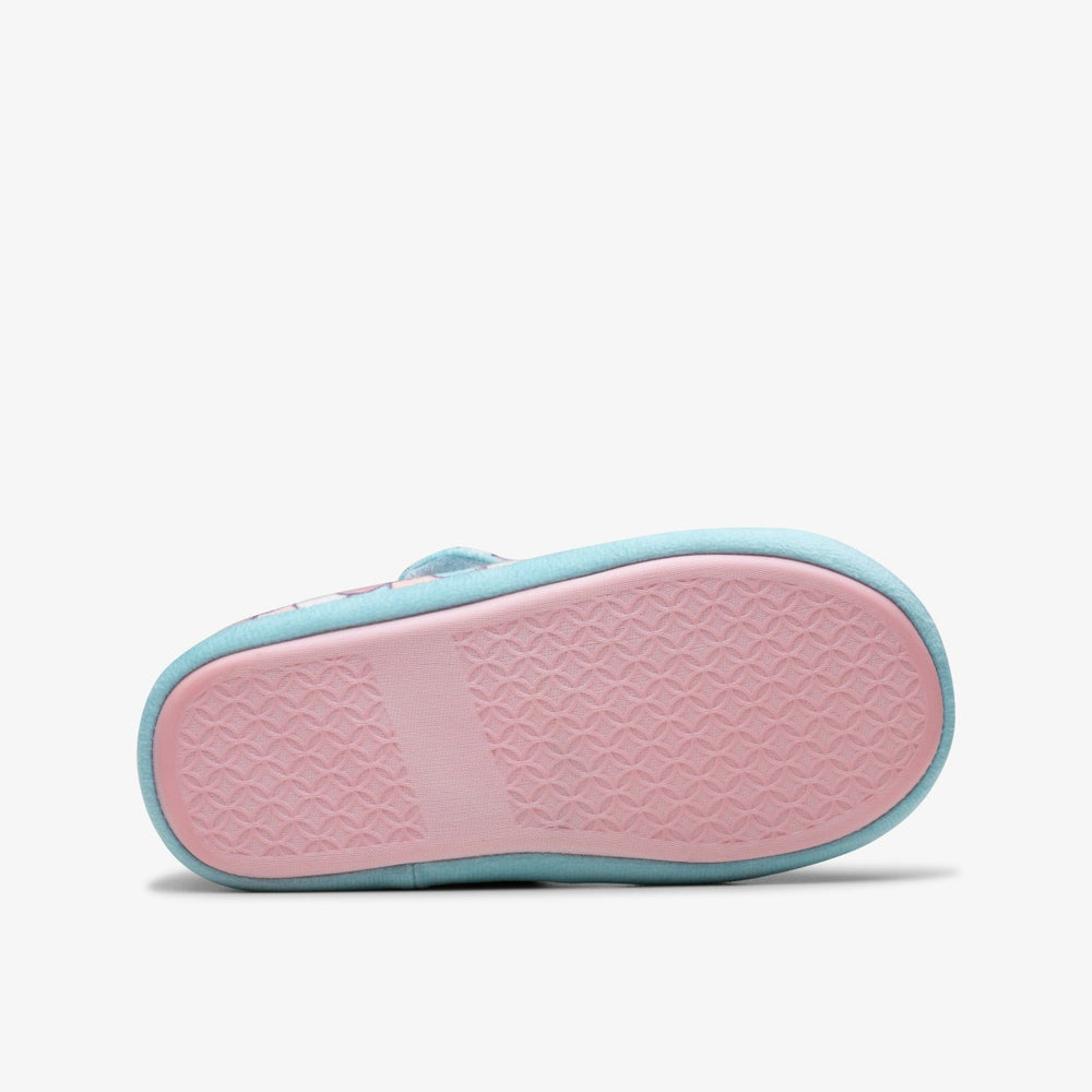 Fluffy Snug Kid Pink Multicolour | Clarks on Sale