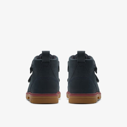 Lorcam Hi Toddler Navy | Clarks discount