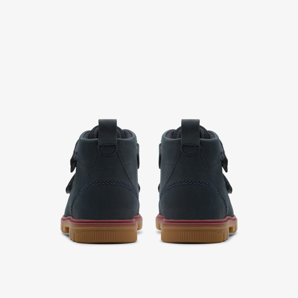 Lorcam Hi Toddler Navy | Clarks discount