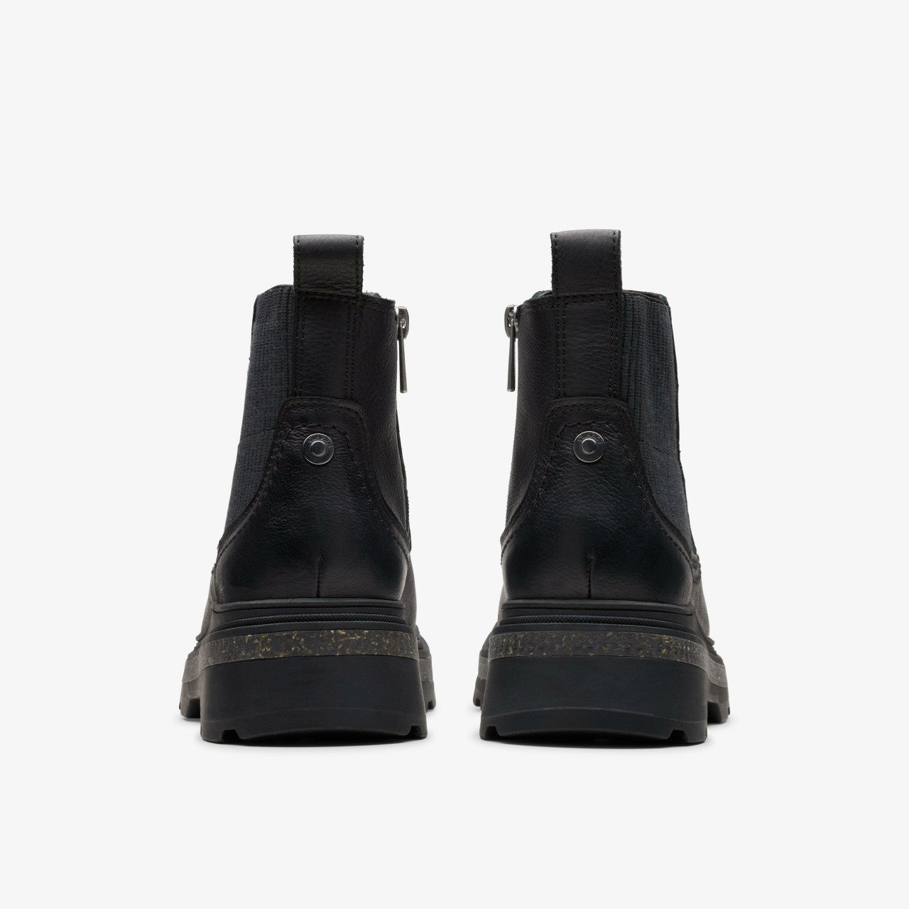 Hencroft Step Waterproof Black Leather | Clarks on Sale