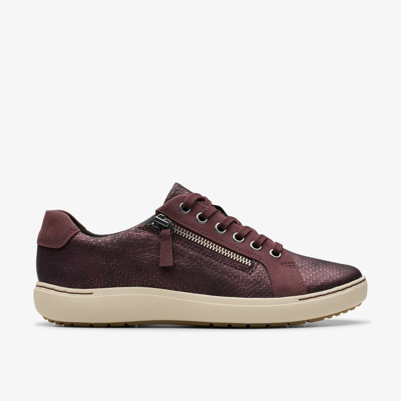 Nalle Lace Wine Interest Leather | Clarks Sale
